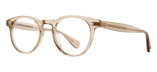 Garrett Leight HERCULES unisex Brown Round Eyeglasses