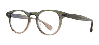 Garrett Leight HERCULES unisex Green Round Eyeglasses