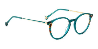 Carolina Herrera HER 0166 women Green Round Eyeglasses