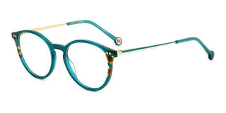 Carolina Herrera HER 0166 women Green Round Eyeglasses