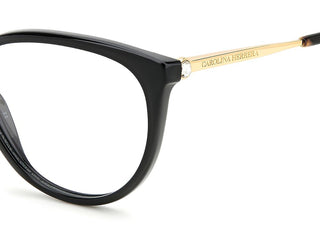 Carolina Herrera HER 0196 women Black Cat Eye Eyeglasses