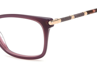 Carolina Herrera HER 0198 women Violet Geometric Eyeglasses