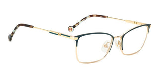 Carolina Herrera HER 0204 women Green Geometric Eyeglasses