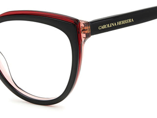 Carolina Herrera HER 0207 women Black Cat Eye Eyeglasses