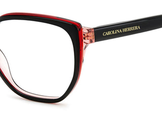 Carolina Herrera HER 0214 women Black Geometric Eyeglasses