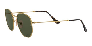 Ray-Ban HEXAGONAL METAL RB 3548N unisex Gold Geometric Sunglasses