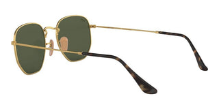 Ray-Ban HEXAGONAL METAL RB 3548N unisex Gold Geometric Sunglasses