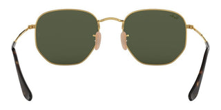 Ray-Ban HEXAGONAL METAL RB 3548N unisex Gold Geometric Sunglasses