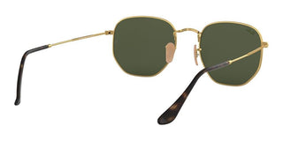 Ray-Ban HEXAGONAL METAL RB 3548N unisex Gold Geometric Sunglasses