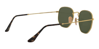 Ray-Ban HEXAGONAL METAL RB 3548N unisex Gold Geometric Sunglasses