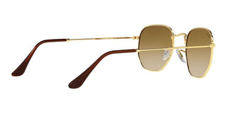 Ray-Ban HEXAGONAL RB 3548 unisex Gold Geometric Sunglasses