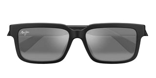 Maui Jim HIAPO AF 655 unisex Black Rectangle Sunglasses