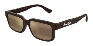 Maui Jim HIAPO AF 655 unisex Havana Rectangle Sunglasses