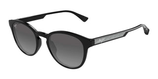 Maui Jim HIEHIE 636 unisex Black Squared Sunglasses