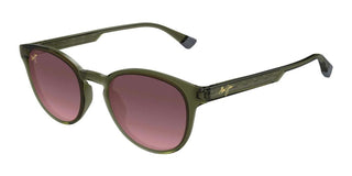 Maui Jim HIEHIE 636 unisex Green Squared Sunglasses