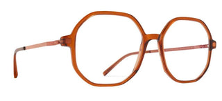 Mykita HILLA unisex Brown Geometric Eyeglasses