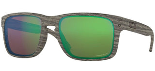 Oakley HOLBROOK OO 9102 men Grey Geometric Sunglasses