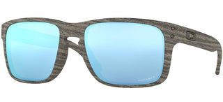 Oakley HOLBROOK OO 9102 men Grey Geometric Sunglasses