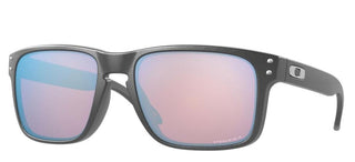 Oakley HOLBROOK OO 9102 men Grey Geometric Sunglasses