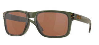 Oakley HOLBROOK OO 9102 men Green Geometric Sunglasses