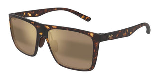 Maui Jim HONOKALANI 455 men Havana Squared Sunglasses