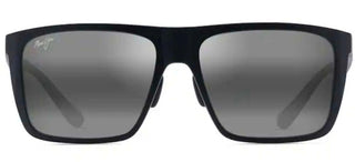 Maui Jim HONOKALANI 455 men Black Geometric Sunglasses