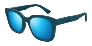 Maui Jim HONUA AF 653 unisex Blue Squared Sunglasses