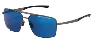 Porsche Design HOOKS P'8919 men Ruthenium Geometric Sunglasses