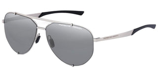 Porsche Design HOOKS P'8920 men Silver Pilot Sunglasses