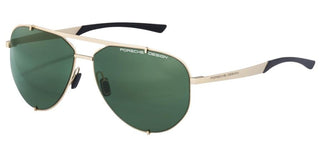 Porsche Design HOOKS P'8920 men Gold Pilot Sunglasses