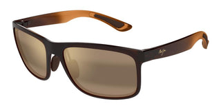 Maui Jim HUELO 449 unisex Brown Squared Sunglasses