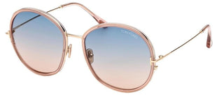 Tom Ford HUNTER-02 FT 0946 women Pink Round Sunglasses