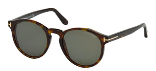 Tom Ford IAN-02 FT 0591 unisex Havana Round Sunglasses