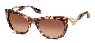 Dita ICELUS unisex Havana Cat Eye Sunglasses