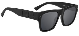 Dsquared2 ICON 0003/S men Black Geometric Sunglasses