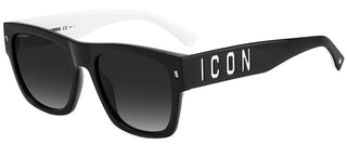 Dsquared2 ICON 0004/S men Black Squared Sunglasses