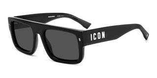 Dsquared2 ICON 0008/S men Black Squared Sunglasses