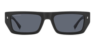 Dsquared2 ICON 0011/S men Black Squared Sunglasses