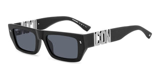 Dsquared2 ICON 0011/S men Black Squared Sunglasses