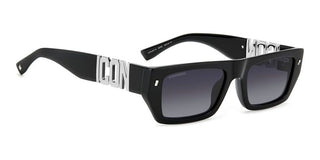 Dsquared2 ICON 0011/S men Black Squared Sunglasses