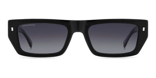 Dsquared2 ICON 0011/S men Black Squared Sunglasses