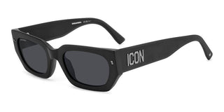 Dsquared2 ICON 0017/S women Black Squared Sunglasses