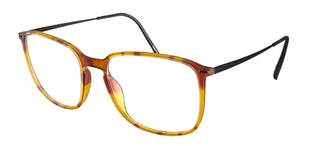 Silhouette ILLUSION LITE 2945 men Havana Geometric Eyeglasses