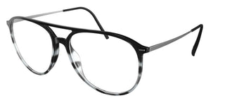 Silhouette ILLUSION LITE 2948 men Black Pilot Eyeglasses