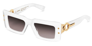 Balmain IMPERIAL women White Rectangle Sunglasses