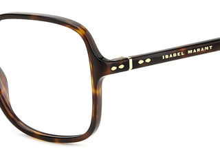 Isabel Marant IM 0063 women Brown Geometric Eyeglasses