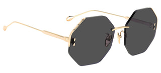 Isabel Marant IM 0080/S women Rose gold Geometric Sunglasses