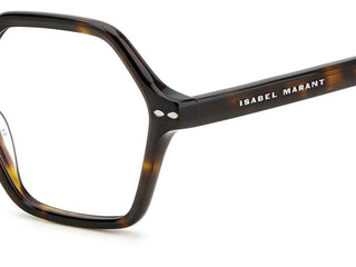 Isabel Marant IM 0115 women Havana Geometric Eyeglasses