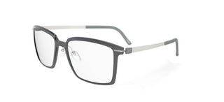 Silhouette INFINITY VIEW 2922 men Grey Geometric Eyeglasses