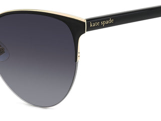 Kate Spade IZARA/G/S women Black Cat Eye Sunglasses